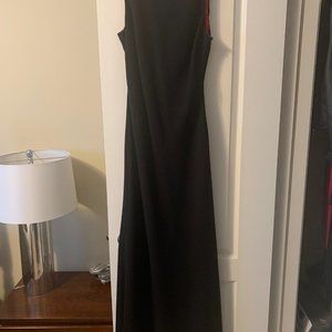 KARL LAGERFELD  DRAPED BACK GOWN